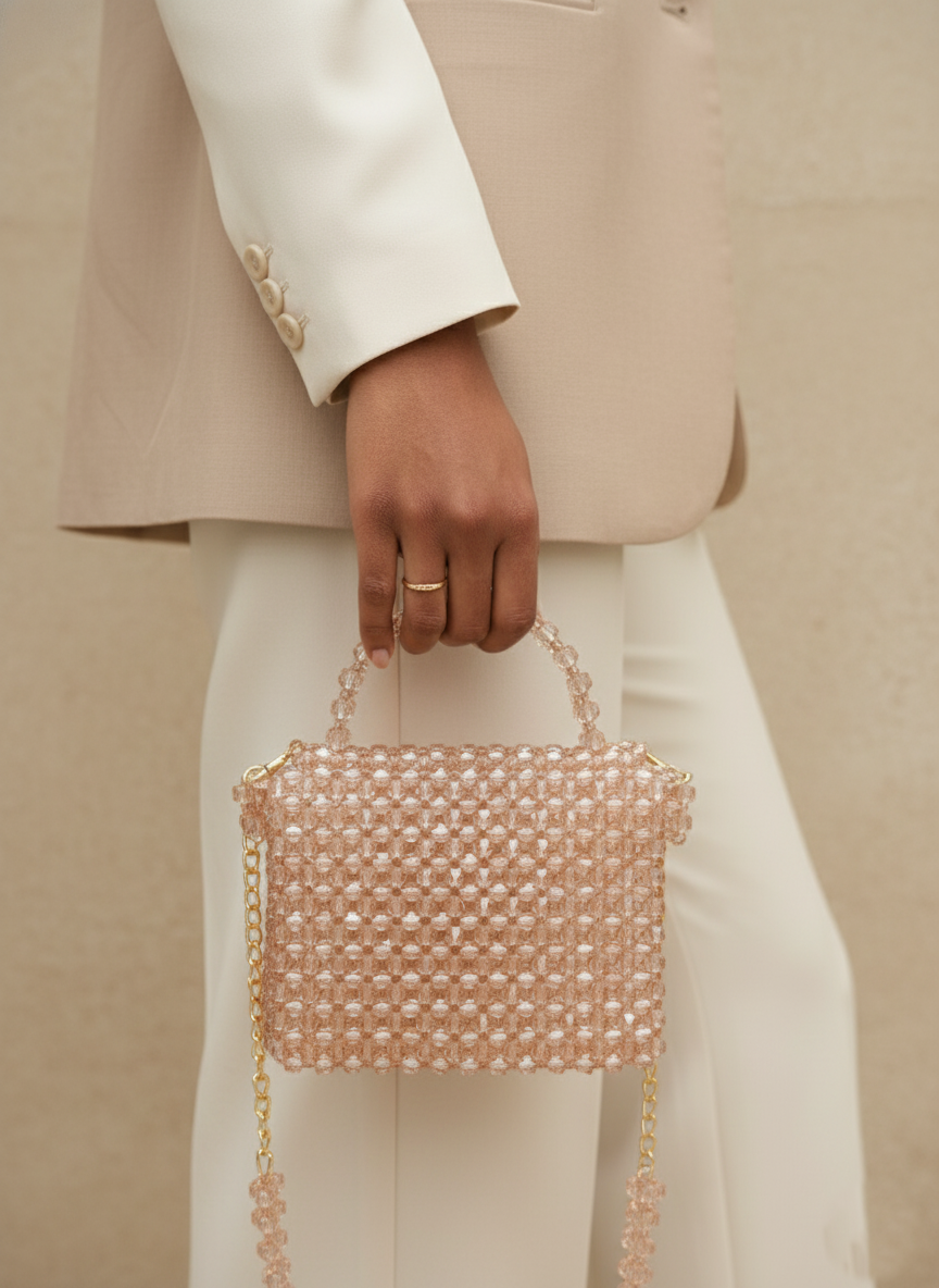 Acrylic Top Handle Bag